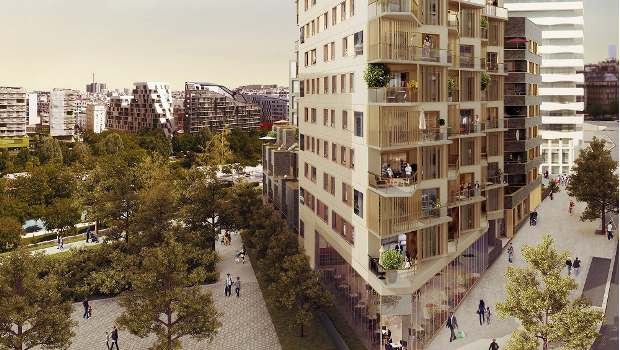 121 logements vont être construits à Clichy-Batignolles