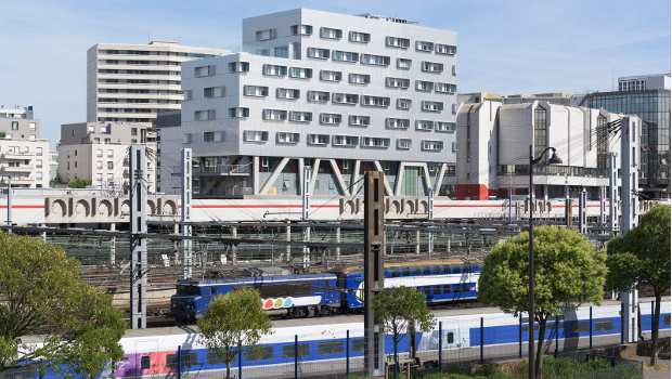 A Montparnasse, Spie batignolles livre la Résidence Hôtelière du Rail
