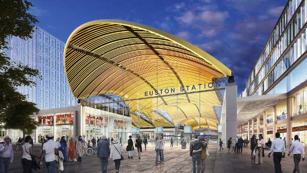 Londres : HS2 dévoile sa gare terminus à Euston