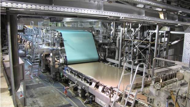 Un réseau de vapeur alimente les Papeteries du Rhin à Illzach