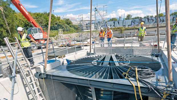 La centrale hydroélectrique du Rondeau fin prête !
