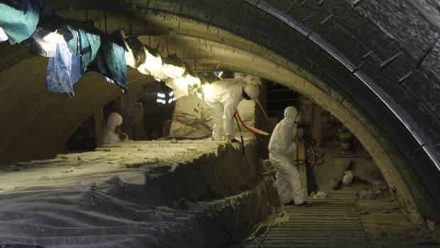 La gare RER Saint Michel au sec !