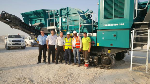 Qatar : Powerscreen associé à d'importants projets routiers