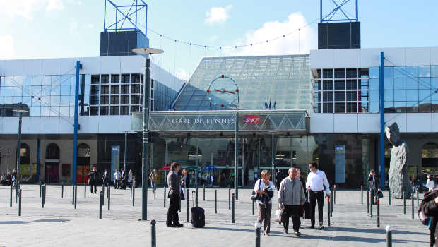 La gare de Rennes se fait croquer