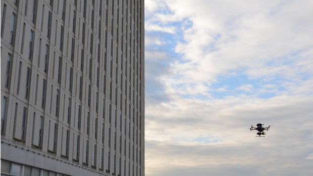 Avec les drones Modeliris, l’inspection de façade prend une autre dimension