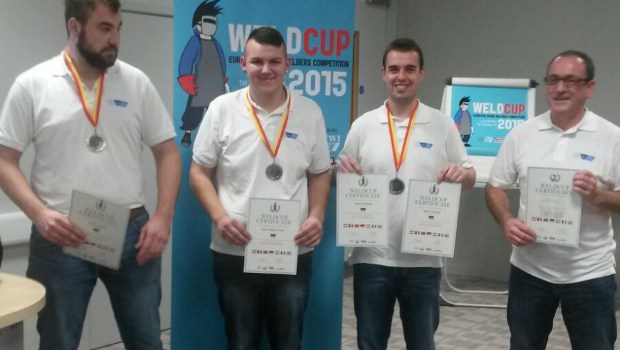 European WeldCup : Terex Allemagne finit 2ème