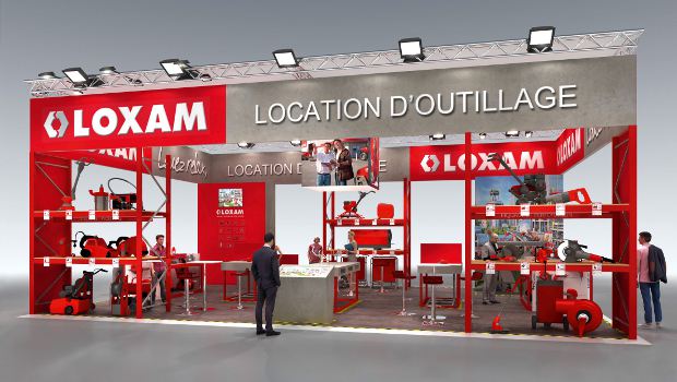 Loxam fait son show sur Batimat