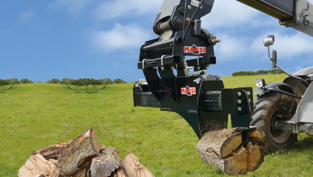 Une fendeuse de bûches signée Magsi