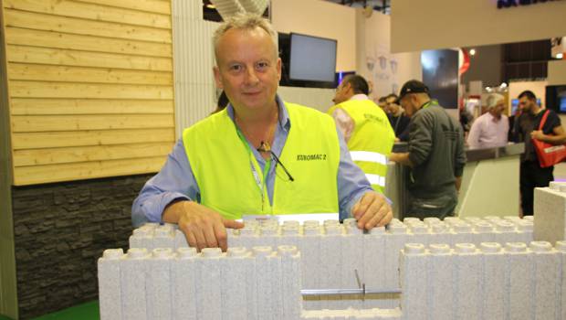 Des blocs coffrants isolants chez Euromac 2