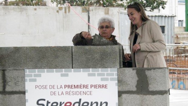 Une résidence pour personnes âgées à Nantes