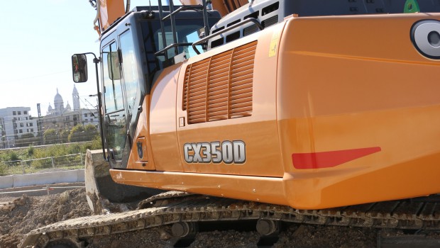 Pelle Case CX350D : la haute technologie à portée de godet