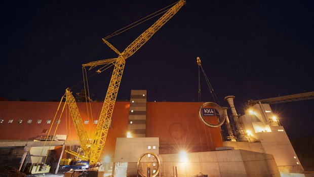 Terex dépanne une usine de granulés en Suède