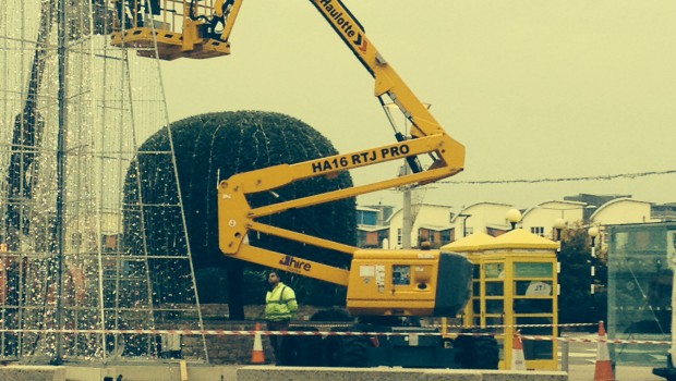 À Jersey, Haulotte fête déjà Noël