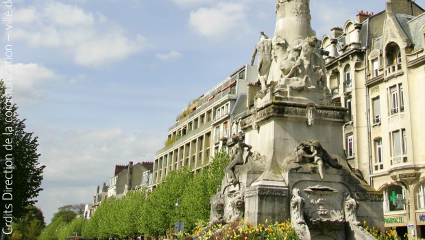 À Reims, Salmson rénove la Fontaine Subé