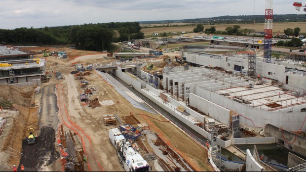 Vinci modernise la station d'épuration de St-Cyr-l'Ecole