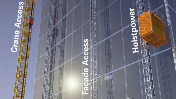 Ascenseurs et monte-charges Alimak Hek à Bauma