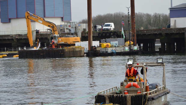 Charier : Opération déminage à Lorient
