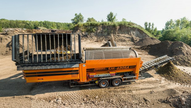 SM 620 SA: le crible à haut rendement de Doppstadt