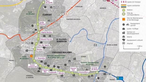 Ouest parisien : le prolongement du T10 approuvé par le Stif