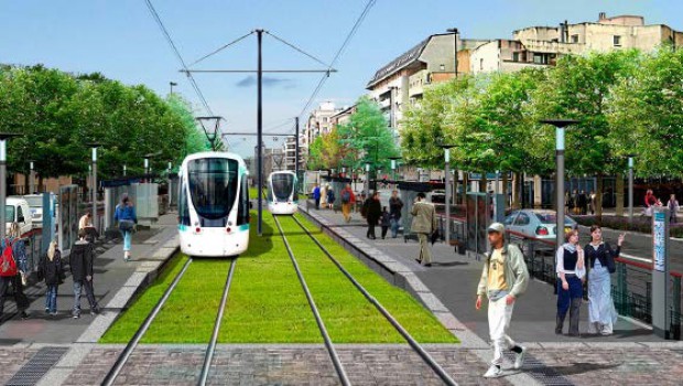 Egis assure le prolongement du T1 entre Asnières et Colombes