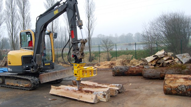 Les fendeuses à vis Rabaud FRH à Bauma