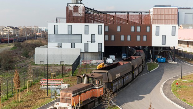 Une plateforme logistique biomasse à Saint-Ouen