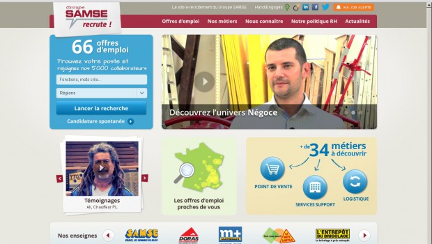 Samse : chiffre d'affaires stable en 2015