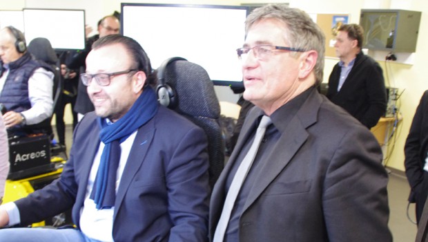 Châtillon-sur-Seine : un simulateur de conduite d'engins inauguré