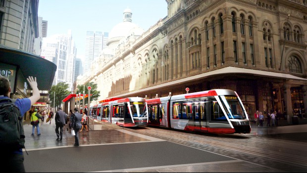 Aide à l'exploitation : GMV équipe le tramway de Sydney