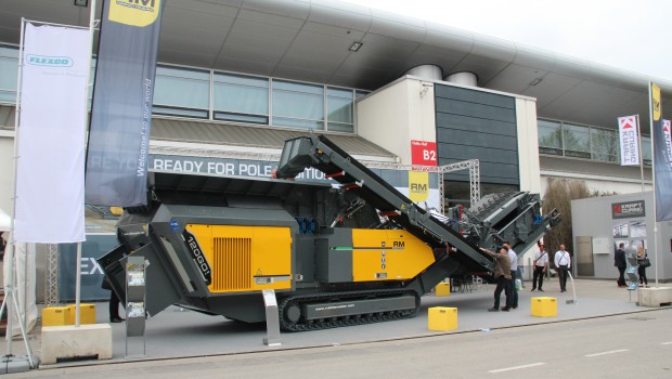 Rubble Master s’attaque à du lourd avec son concasseur RM 120GO!