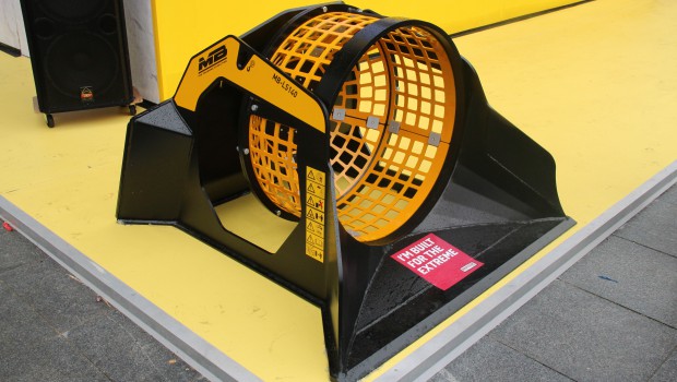MB Crusher dévoile son nouveau godet MB-LS140