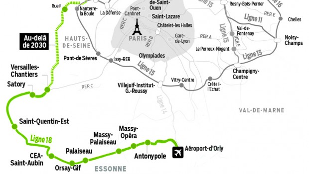 Grand Paris Express : le design du métro de la ligne 18 en question