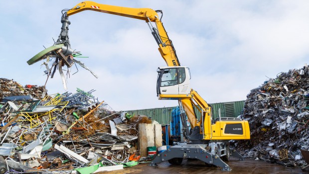 Nouvelle pelle de manutention chez Liebherr