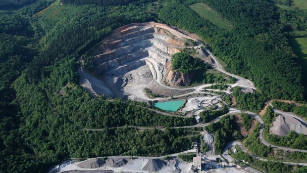 Un trail dans une… carrière !