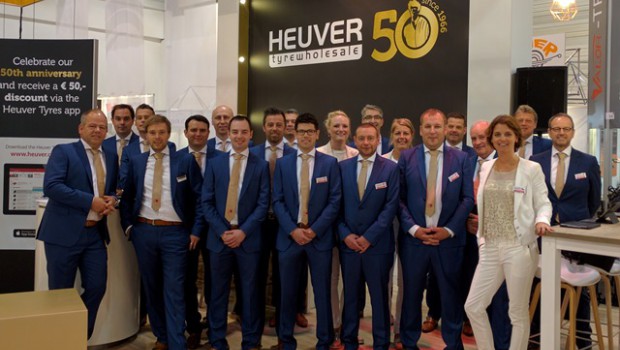 Heuver grossiste en pneumatiques : franc succès au salon Reifen 2016