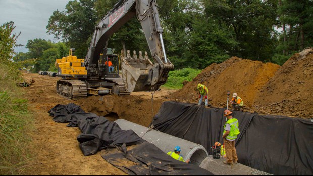 Volvo rénove un aqueduc de la Nouvelle-Angleterre