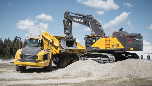 Volvo CE : les tombereaux sont à la fête