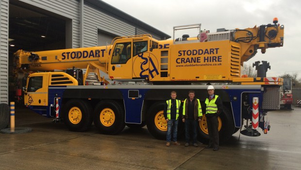 Une Terex AC 100/4L chez Stoddart Crane Hire