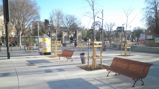 Marseille bétonne le rond-point du Prado