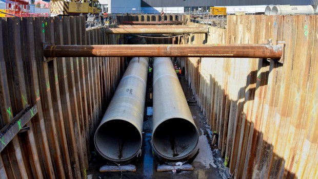 Roubaix : couper un canal pour créer un siphon