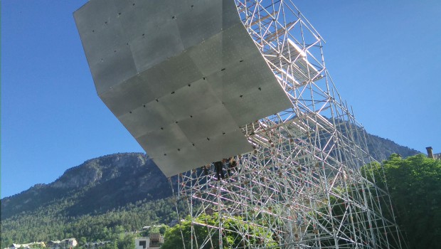 Layher se prête à l'escalade
