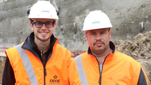 Franki Fondation part à l'assaut d'une falaise à Boulogne-sur-Mer
