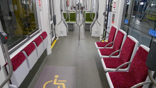 Tramway : les quais de Saint-Etienne en travaux