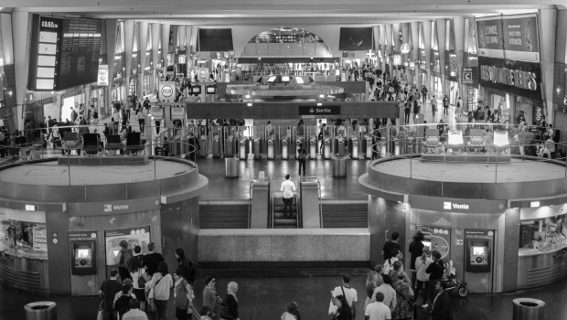 La gare de La Défense fait place nette