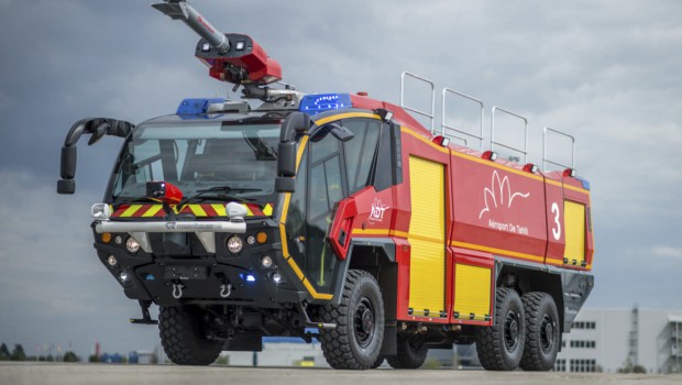 Des pneus Starco sur le Panther Rosenbauer