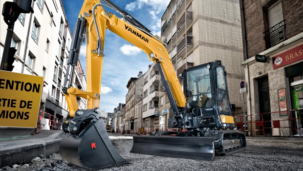 Yanmar : une mini pelle très urbaine