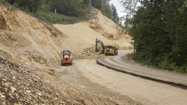Doubs : la côte de Fuans en chantier