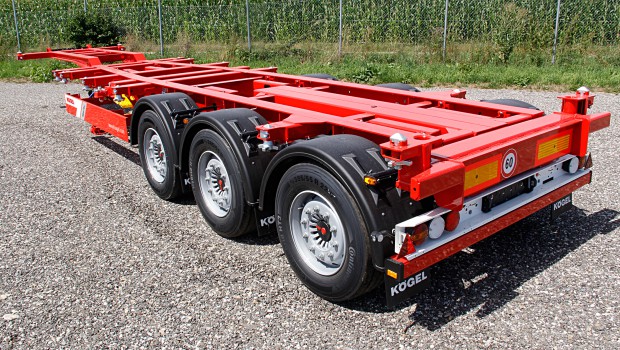 Sur l’IAA, Kögel présente le châssis Port 40 Simplex