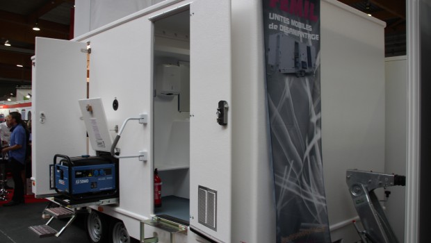 Amiante : les  5 sas  de Femil