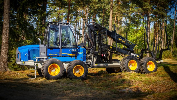 Volvo Penta et Rottne touchent du bois